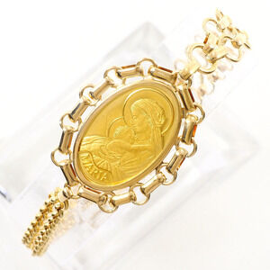 VINTAGE Gold Charm Bracelet